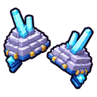 Crystal Pauldrons