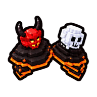 Ghost & Devil Pauldrons